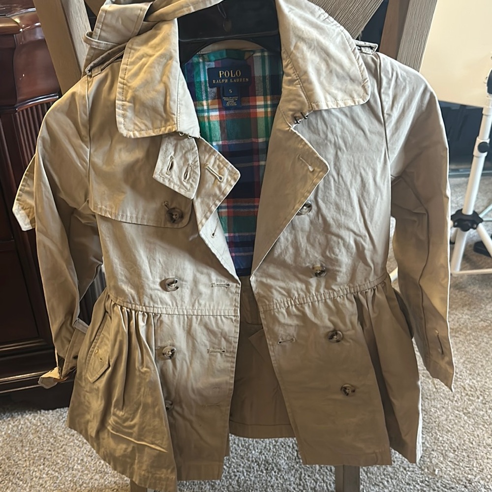 Polo by Ralph Lauren Tan Kids Raincoat